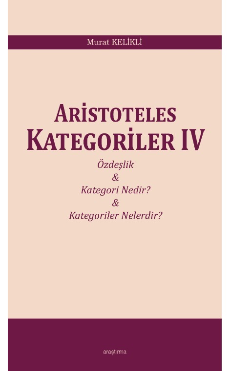 Aristoteles Kategoriler IV -326