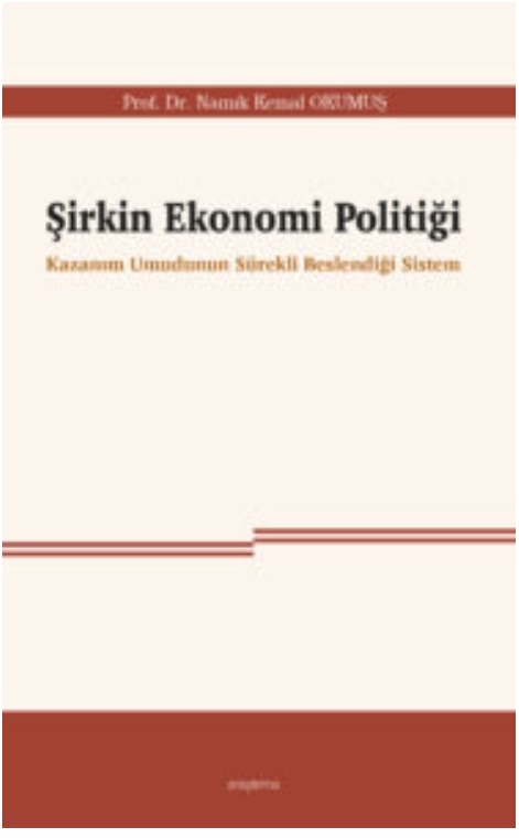 Şirkin Ekonomi Politiği -Kazanım Umudunun Sürekli Beslendiği Sistem- -268
