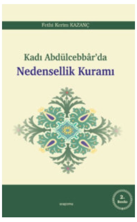 Kadı Abdulcebbar’da  Nedensellik Kuramı -115